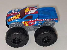 Hot Wheels Monster Truck, mit Rückzugmotor + Licht & Sound