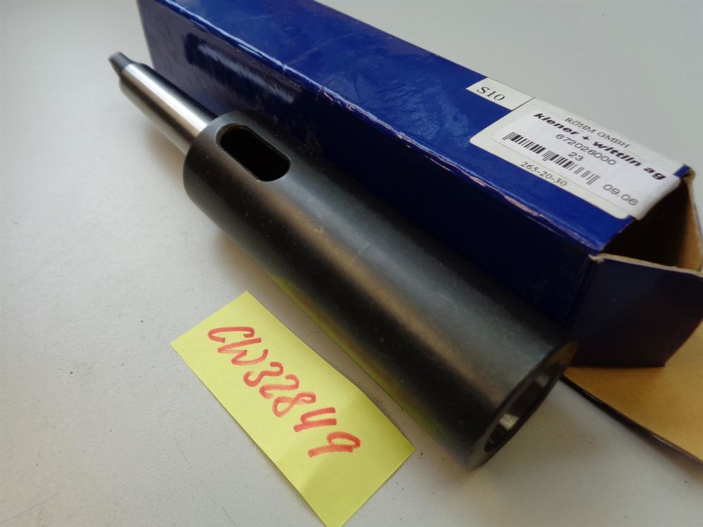 Konusadapter MK2 Auf MK3 – Bohrbuchse Aus HSS, Verlängert, Gehärtet, 50 HRC, Präzision 0,015 Mm, Für Drehmaschine & Fräse