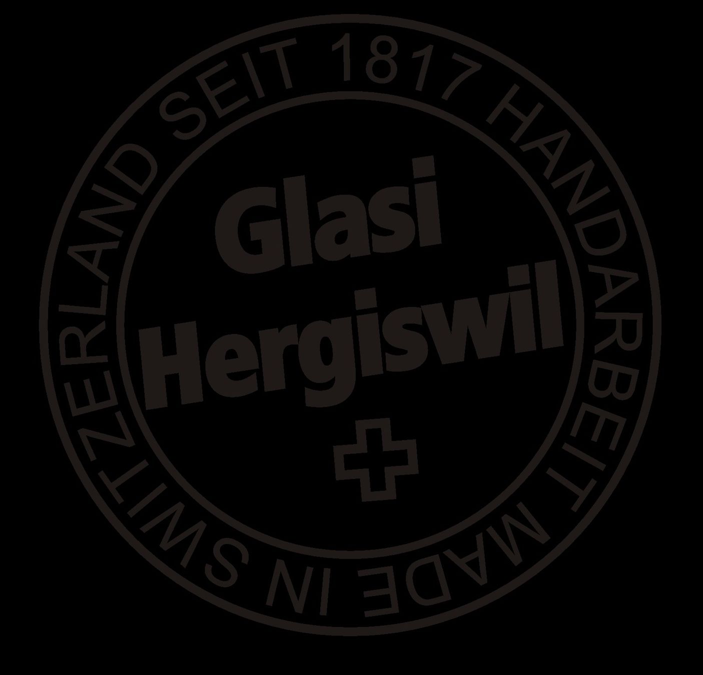 Glasi Hergiswil Servierplatten: Gondola mittel, 49 cm, Glasi Hergiswil – Gebraucht aus Greifensee von Snowtime 2