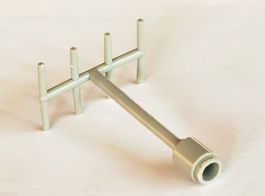 LEGO Classic Antenne 3144 alt-hellgrau