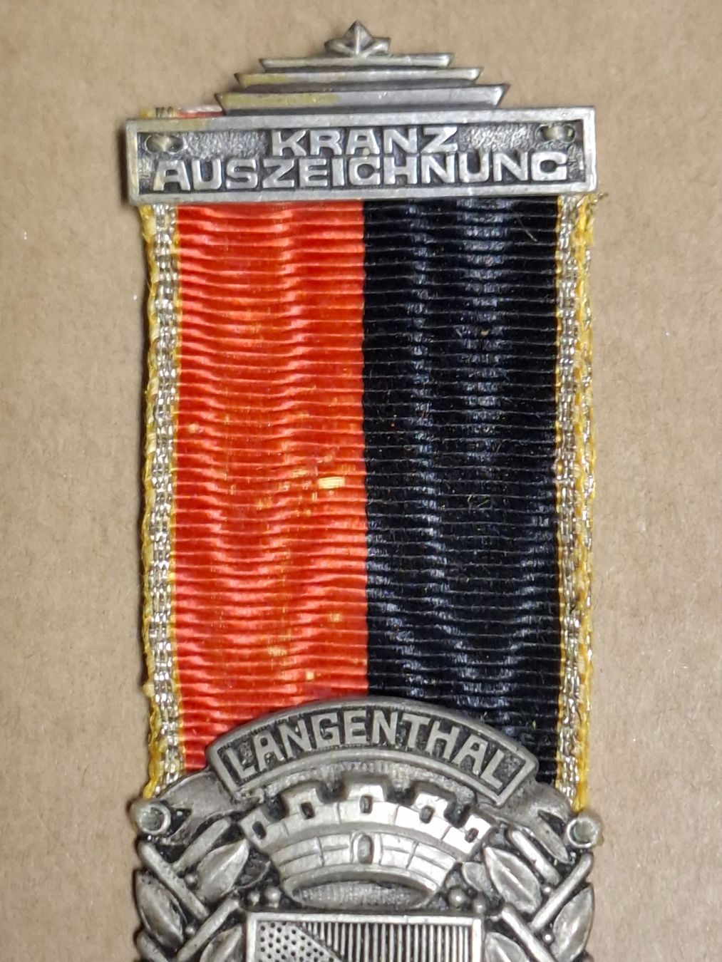 Medaillen: Langenthal 1931 (D457) – Gebraucht aus Schwanden GL von Suvorov 1