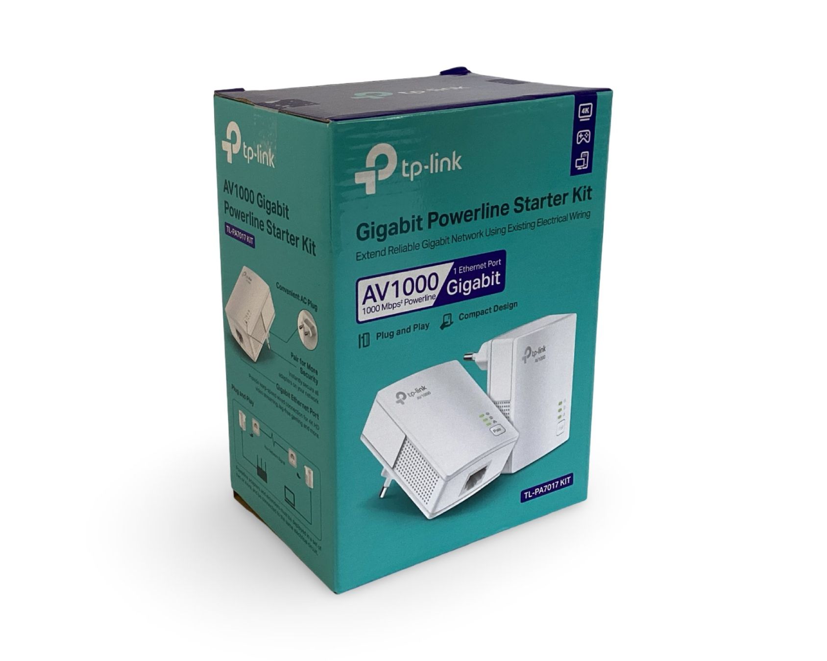 TP-Link Unità & Adattatore: TP-LINK TL-PA7017 Gigabit Powerline Starter Kit – Nuovo (secondo la descrizione) da Zürich venduto da Restwert_Zuerich 1