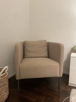 Beige Armchair Ikea EKERO