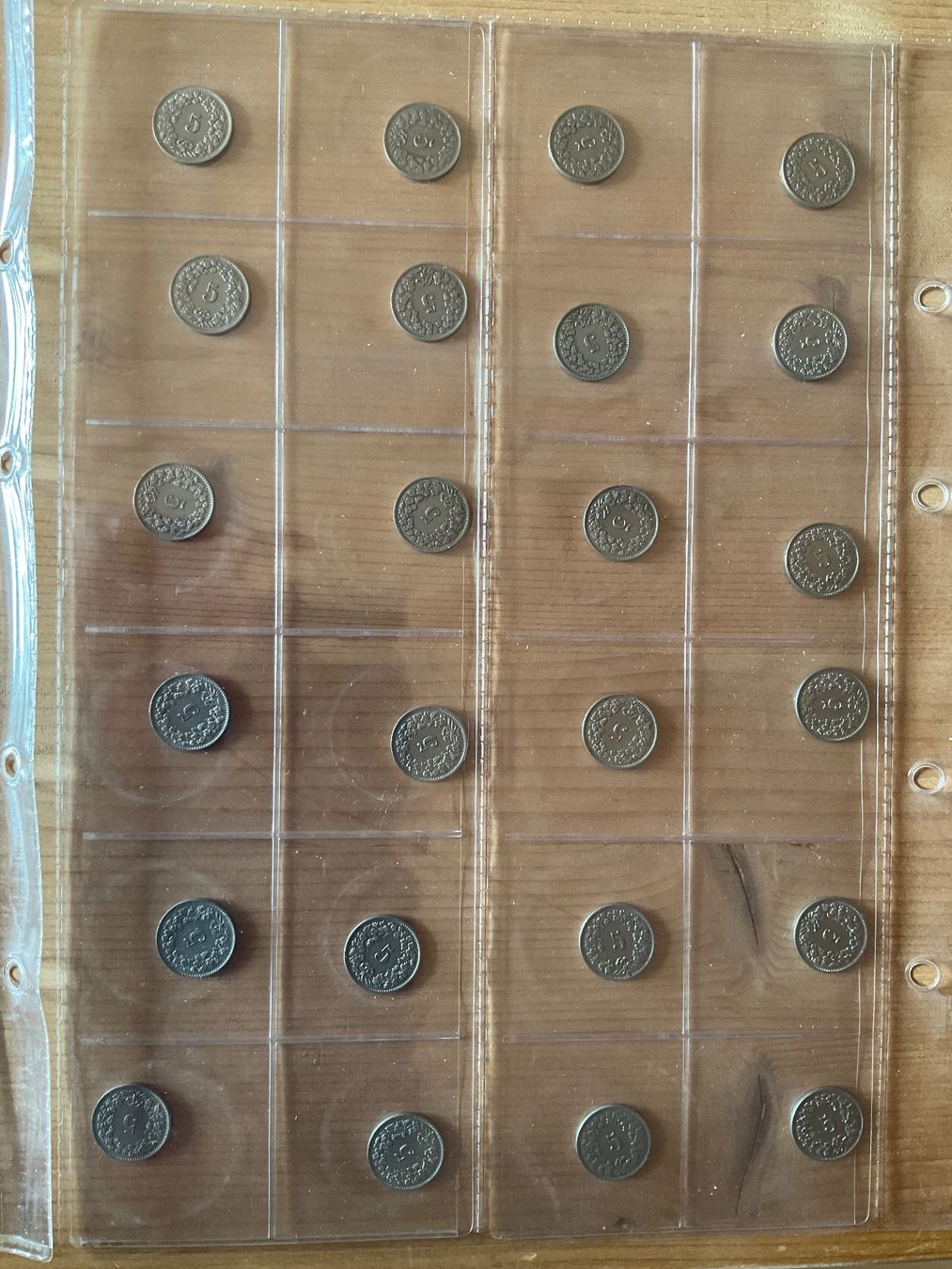 Tutti le monete: 63x 5 Rappen 1901-1988 – Usato da Kreuzlingen venduto da tummetott71 6