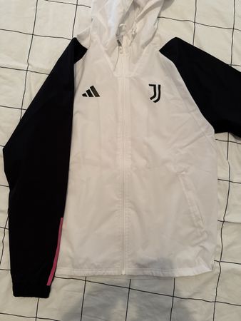 Veste Adidas Juventus blanc noir rose taille M neuve