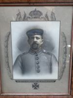 Portraitbild gefallener Soldat 1. WK