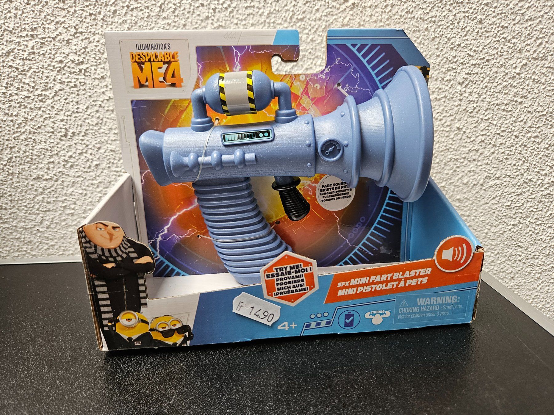 Giocattoli: Neu - Minions - Mini-Furzblaster – Nuovo e nell'imballaggio originale da Dagmersellen venduto da J_RP_Dagmersellen