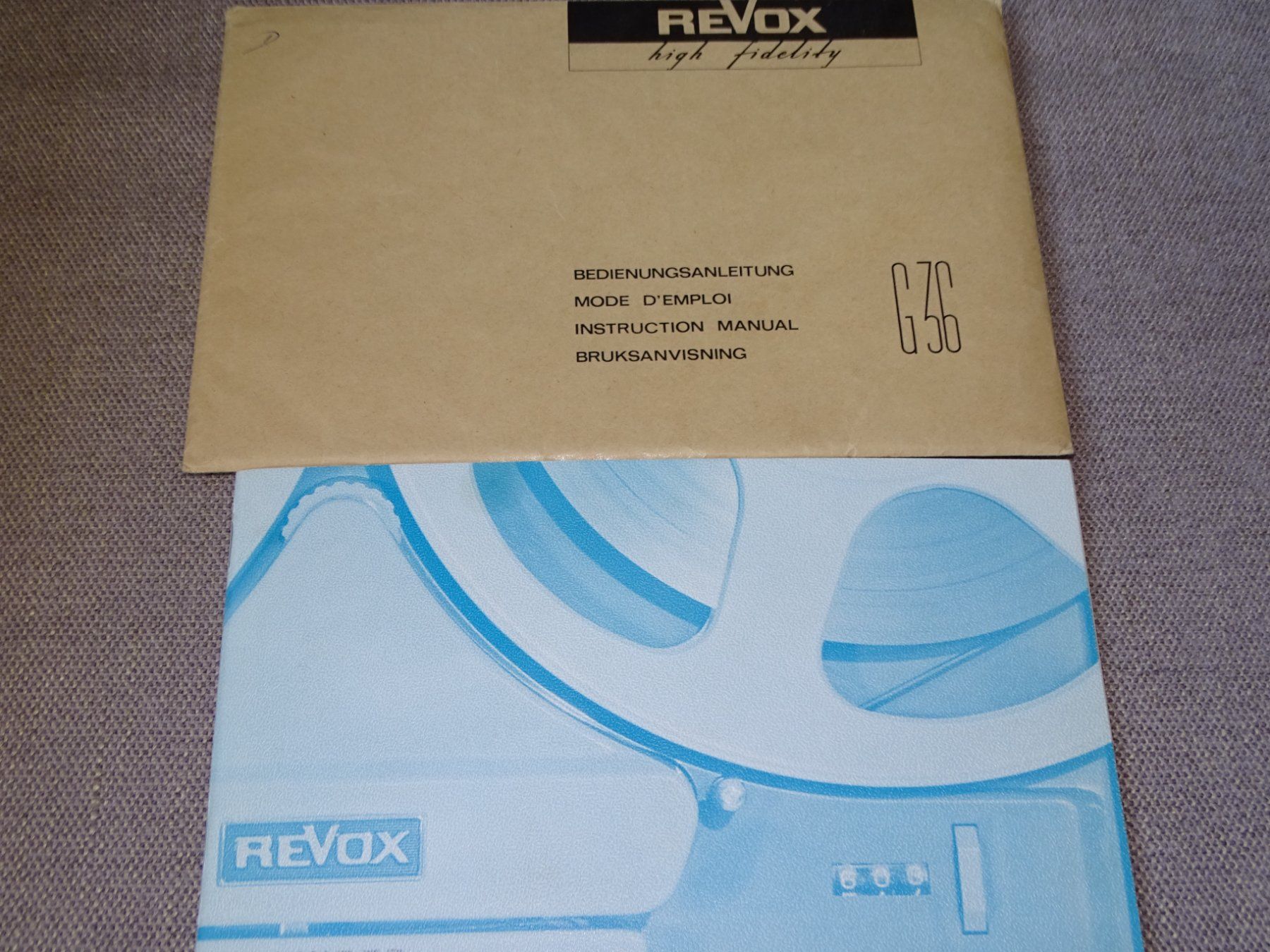 Revox Bandmaschinen: BDA Revox G36 – Gebraucht aus Hirzel von Musicman03