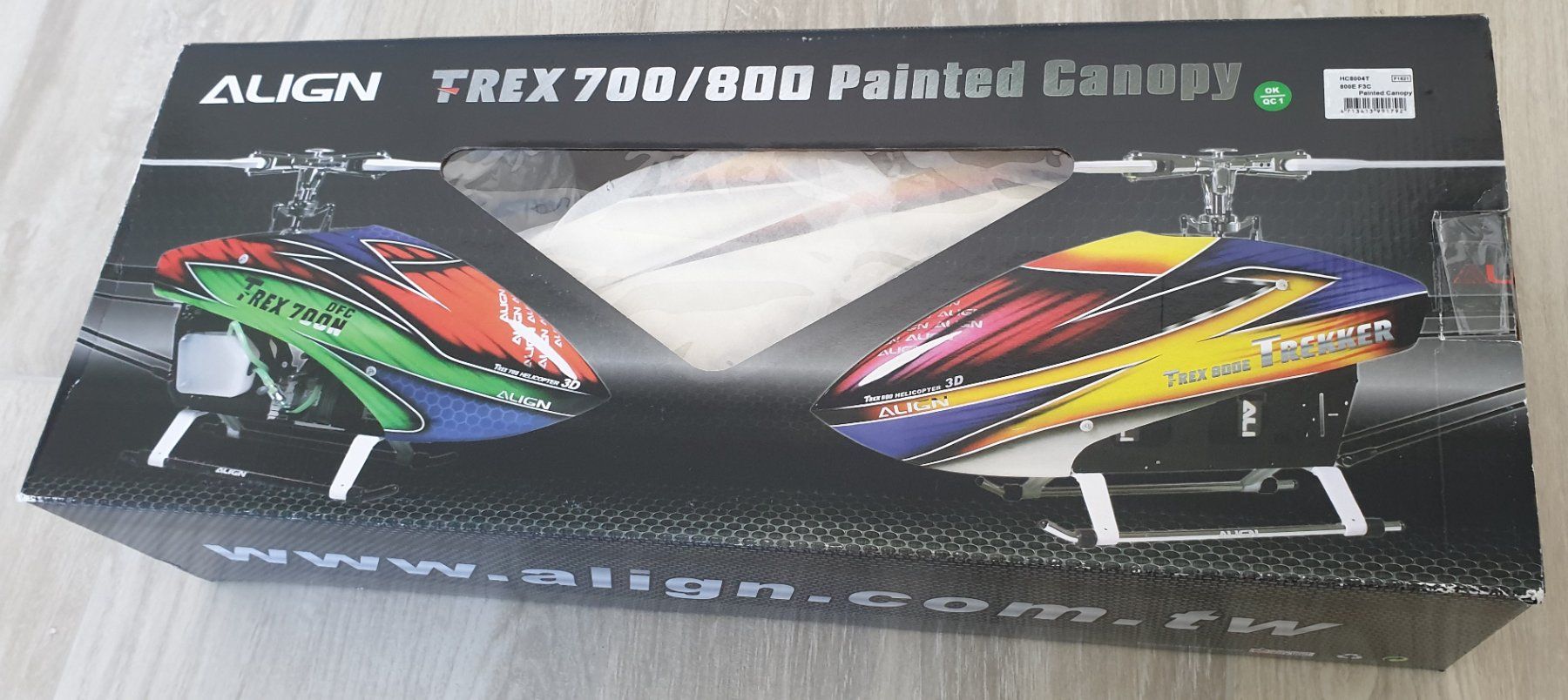 Align Modellismo RC: ALIGN T-Rex 700 Canopy – Nuovo e nell'imballaggio originale da Ohmstal venduto da p-51d