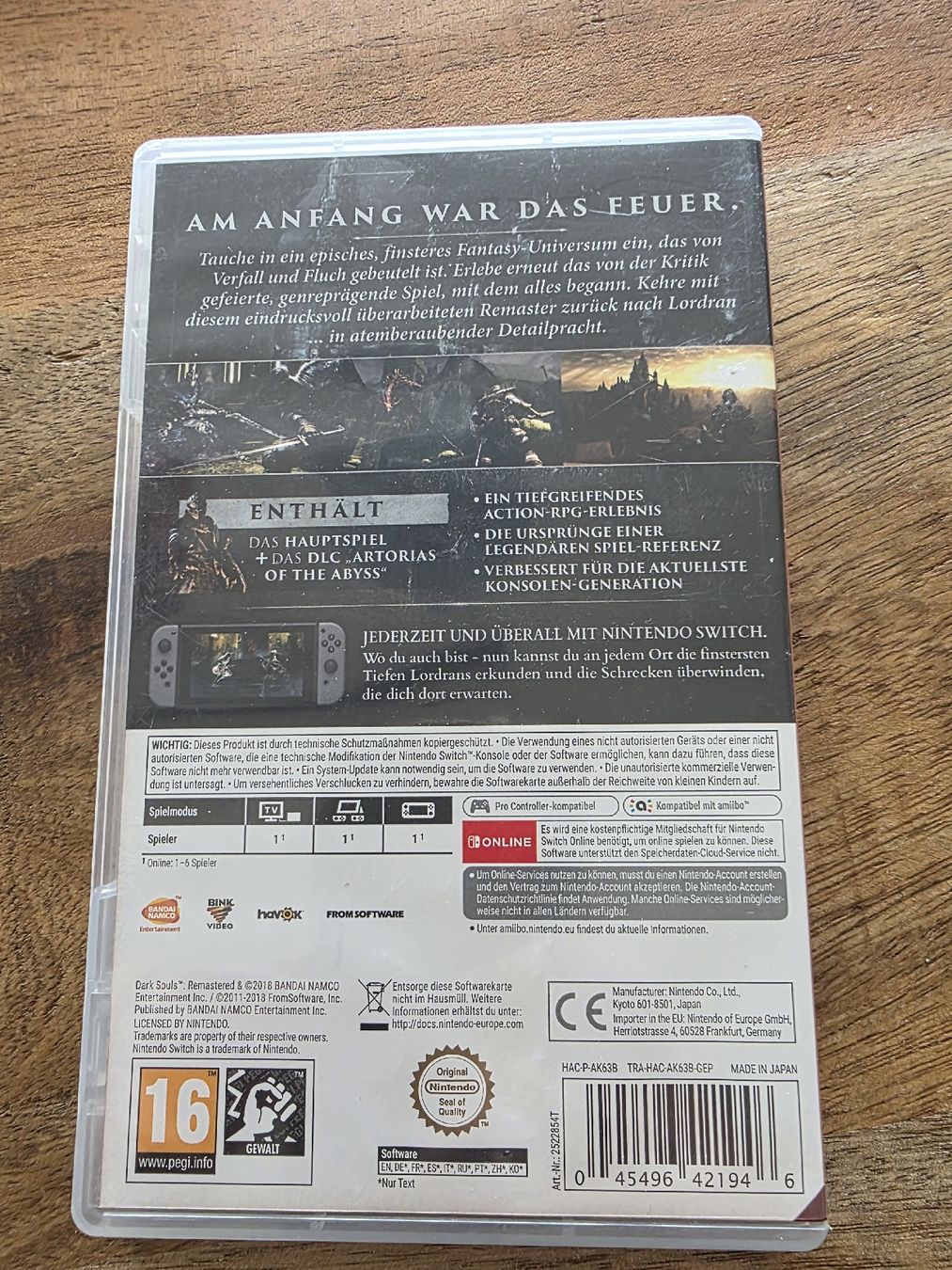 Giochi: Dark Souls Remastered (Nintendo Switch) – Usato da Marbach SG venduto da RedJohnZ 1