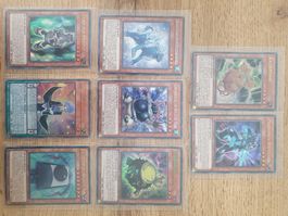 Yu-Gi-Oh! 8x Ultra Rare Karten – neuwertig