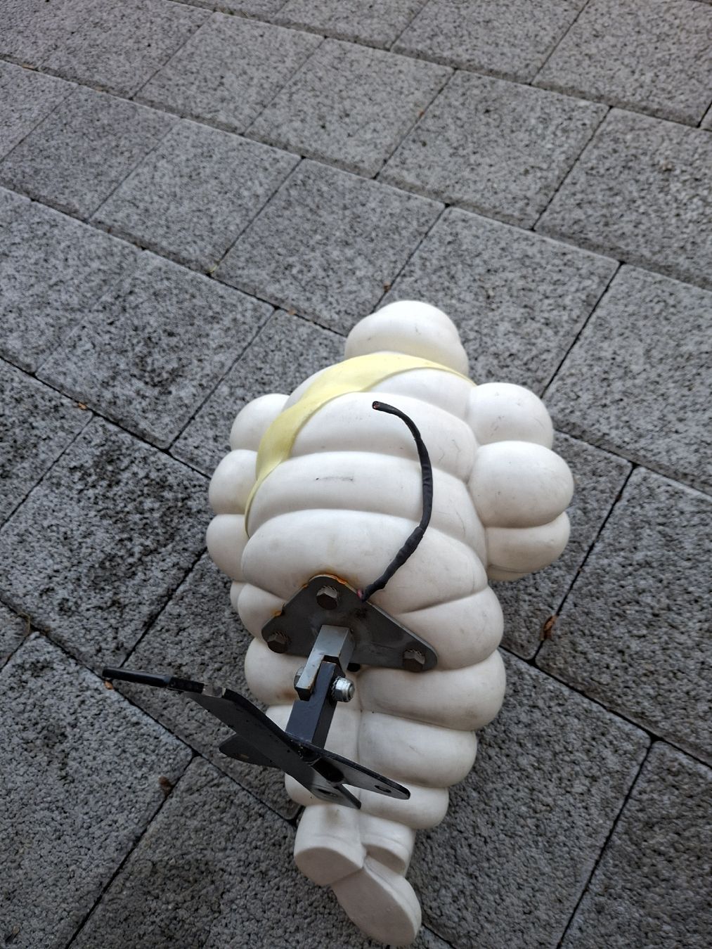 Michelin Statuette: 2 Michelin Bibendum Figuren mit Beleuchtung – Usato da Mörschwil venduto da Bambilein13 1