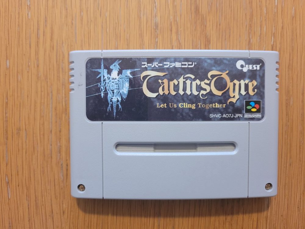Tactics Ogre SNES Super Famicom Japan Modul (Gebraucht) in Münchenstein ...