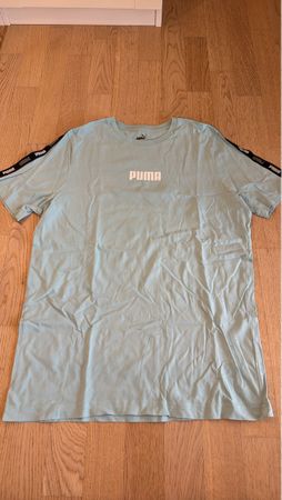 Puma T-Shirt Gr. M Hellblau
