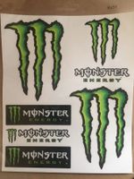 Monster Energy Aufkleber Sticker 6teilig (Art. 9151) NEU