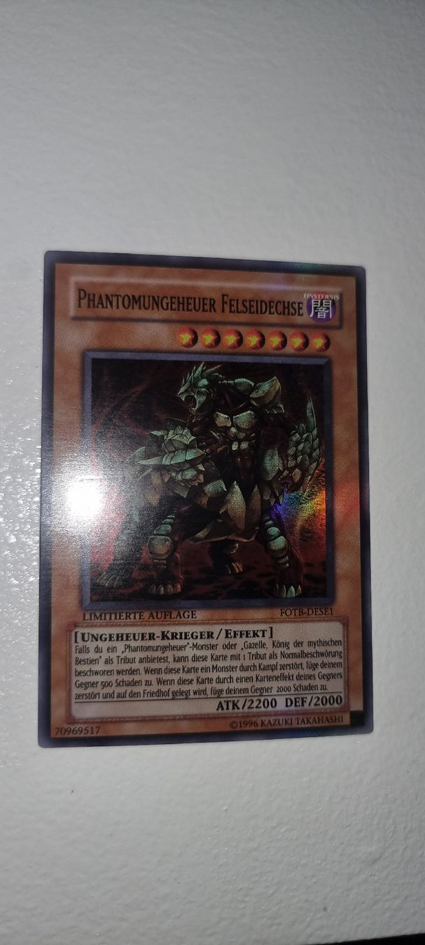 Cartoline: Yugioh Phantomubgeheuer Felseidechse – Usato da Suhr venduto da qkr_62qb