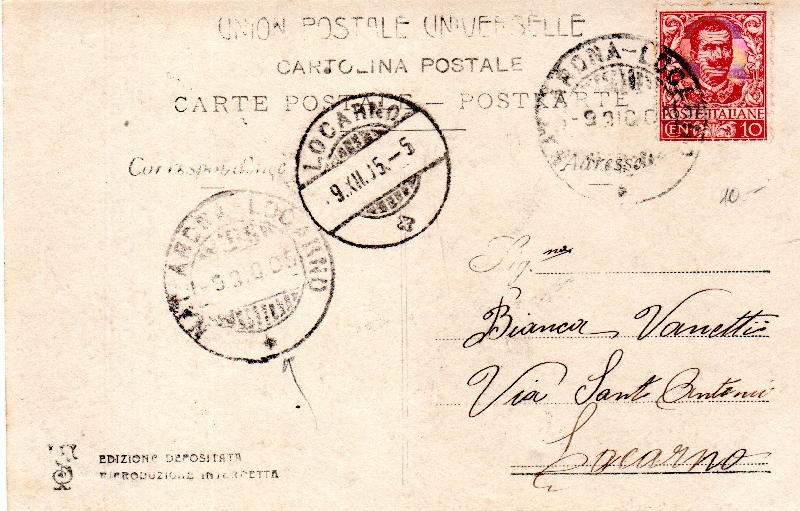 Tutti i francobolli: SCHIFFSPOST 1905 ARONA-LOCARNO - ERHALT SIEHE SCAN - DA87 – Usato da Losone venduto da EM2019