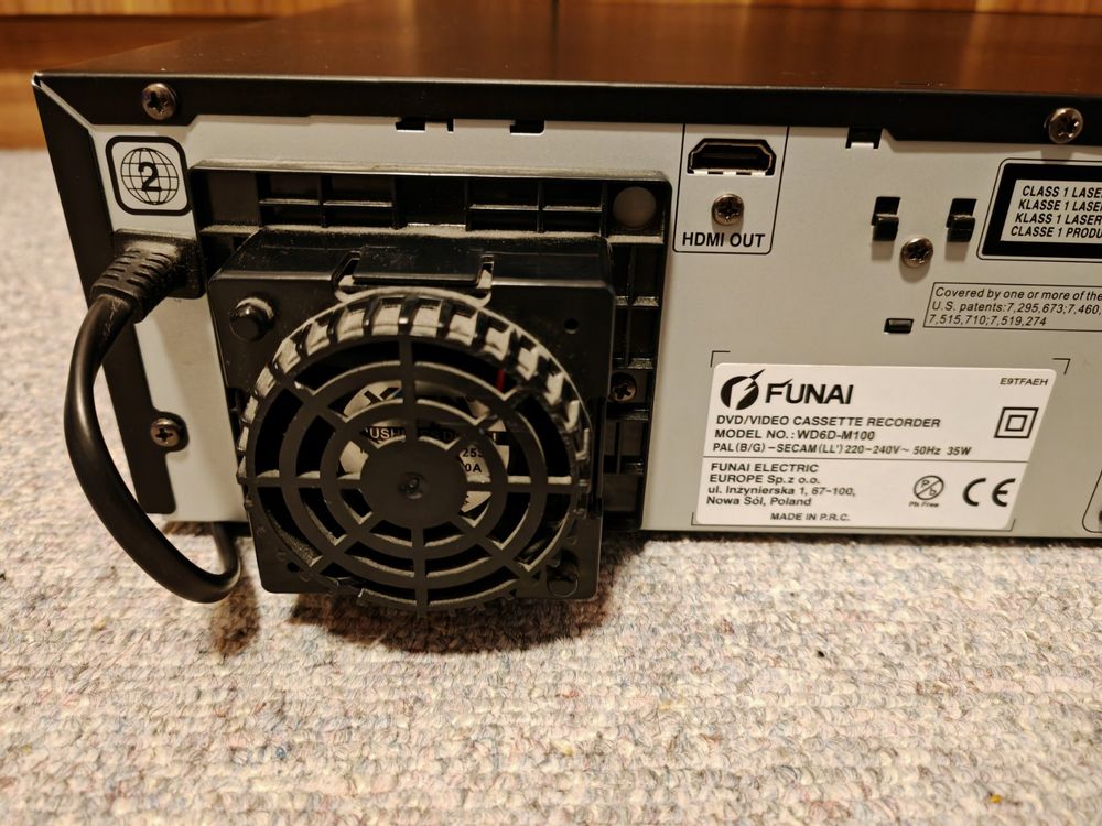 Funai WD6D-M100 VHS & DVD Recorder mit HDMI (Gebraucht) in Thun für CHF ...