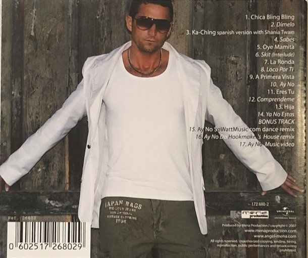 CD: Angel Mena - Di me lo – Usato da Grüningen venduto da azulverde 1