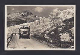 Saurer POSTAUTO auf der Furkastrasse