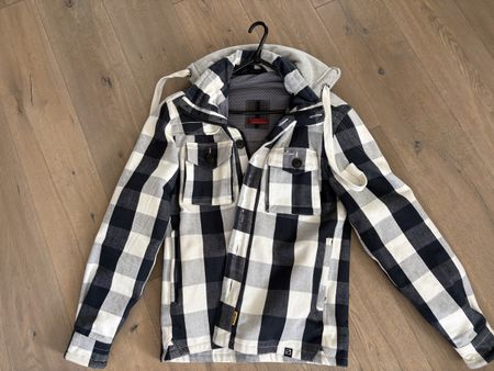 Motorradjacke Töffjacke Booster,  herausnehmbare Polster L