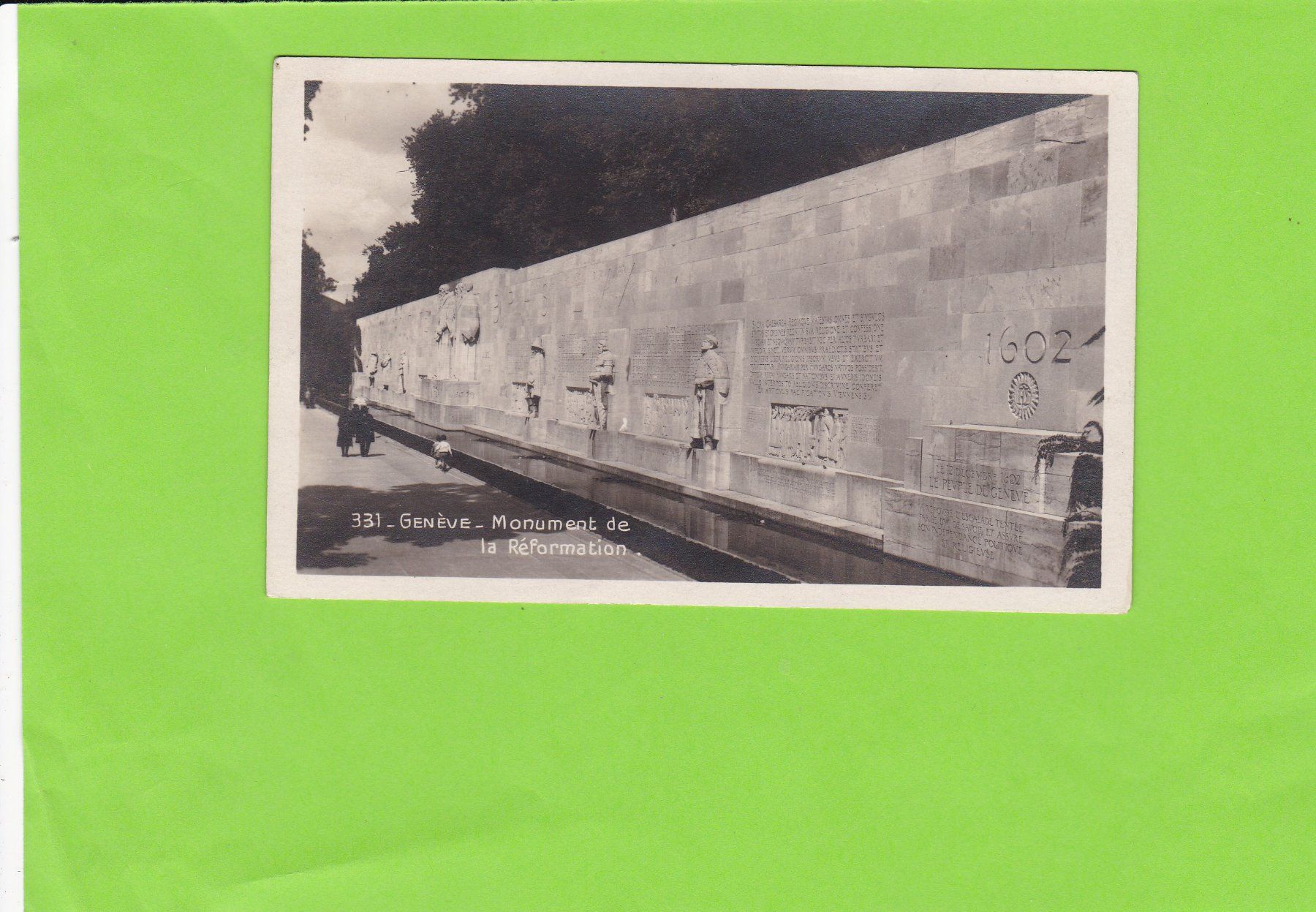 Cartoline postali: Genève-Monument de la Réformation – Usato da St. Peterzell venduto da neckertal