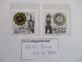 Voll Ort Ersttagsstempel aus 5643 Sins