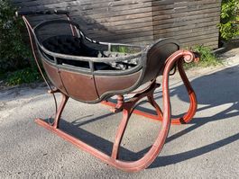 Antiker Kinderschlitten, 19 Jh., selten!