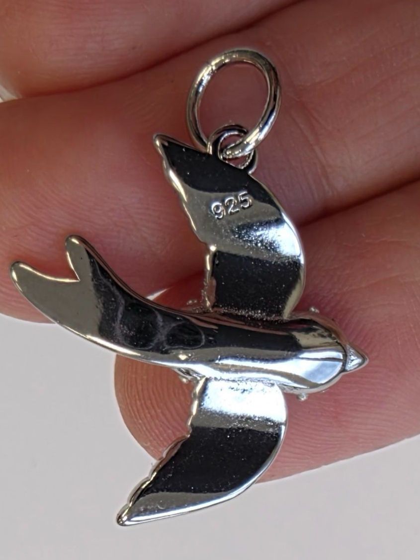 Anhänger: Vogel Schwalbe Anhänger Silber 925 – Neu (gemäss Beschreibung) aus Madetswil von triforuz 1