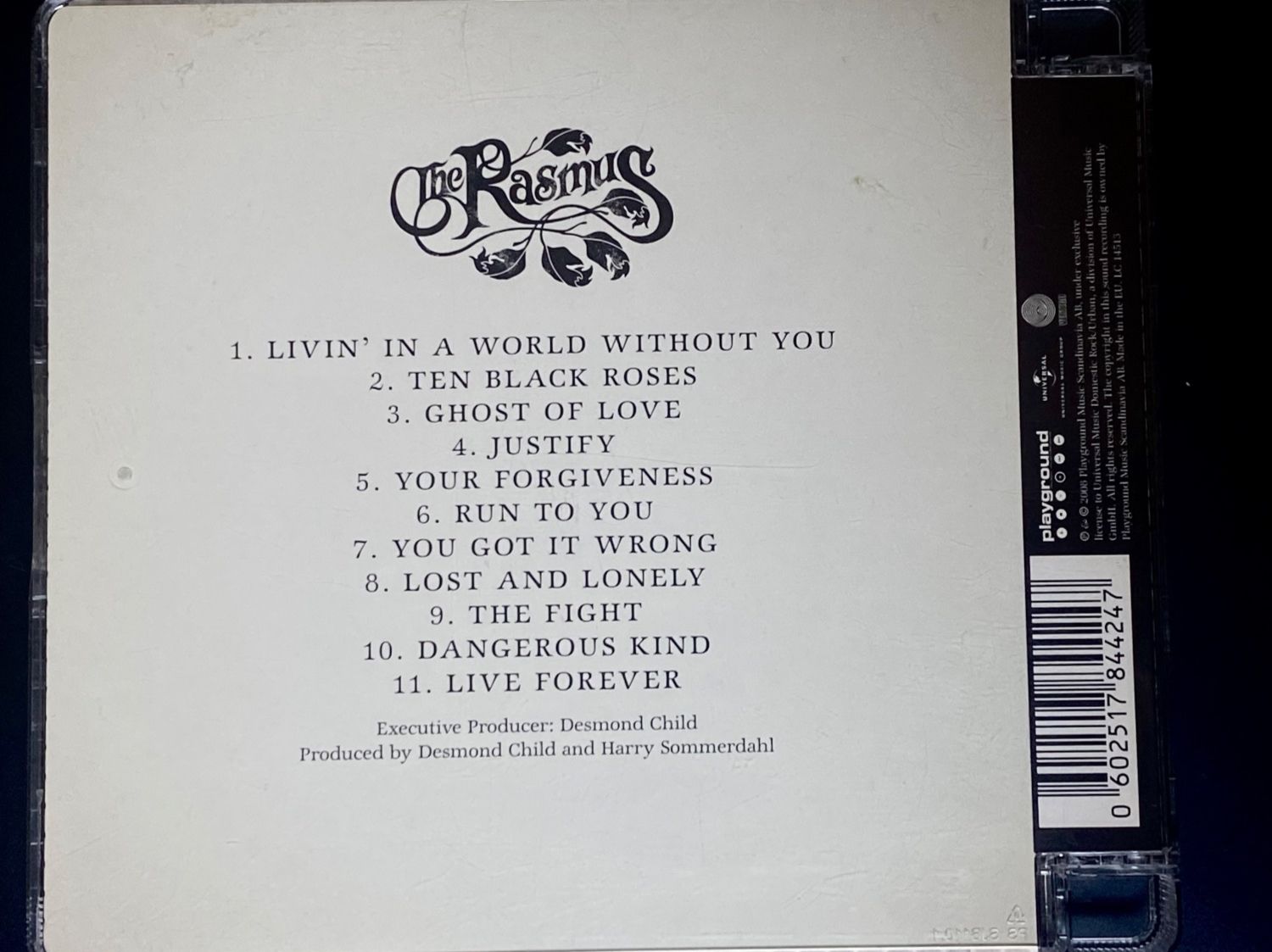 CD: The Rasmus - Black Roses – Usato da Muri b. Bern venduto da AdidasCollector 4