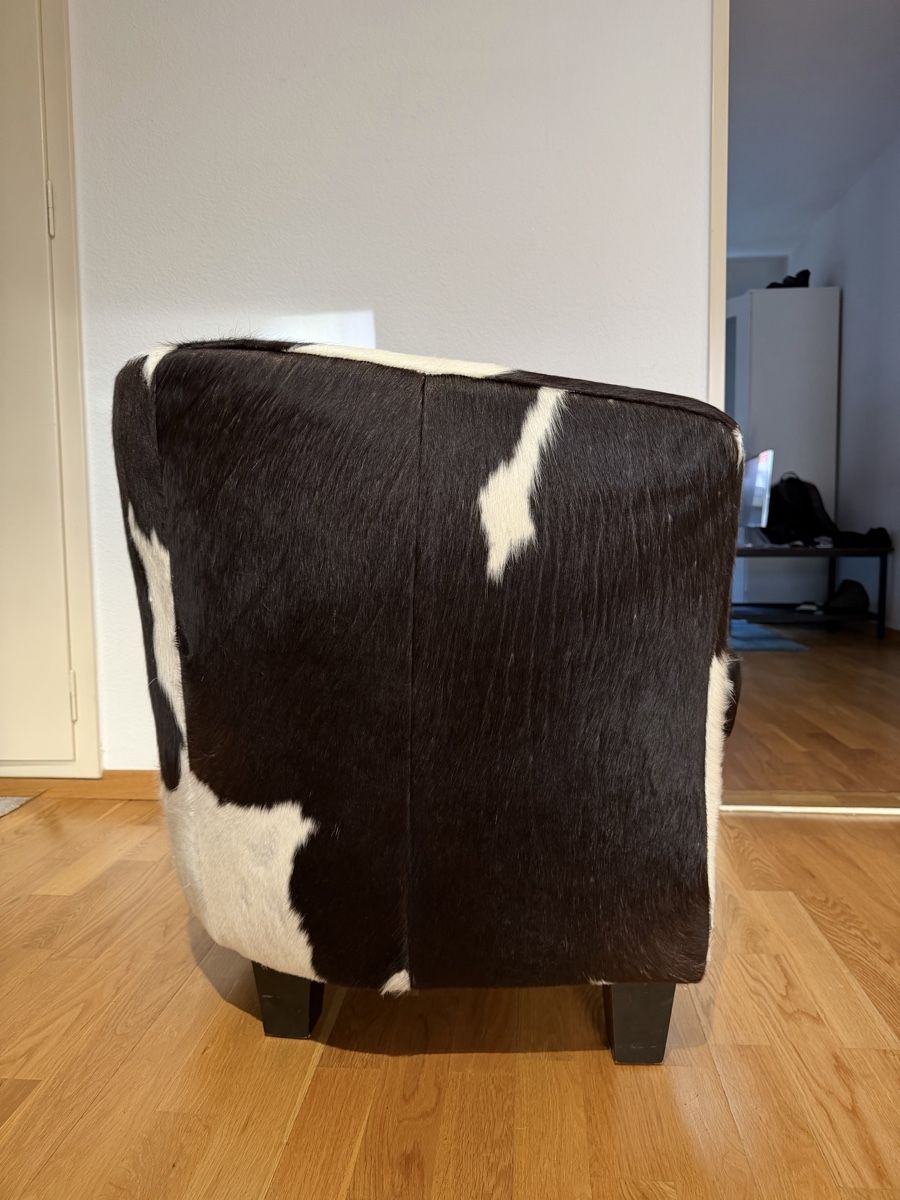 Poltrone: Kuhfell-Sessel – Usato da Zürich venduto da vlg_w8vm 2