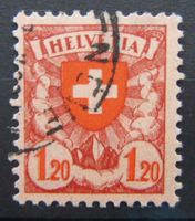 ABART HELVETIA WAPPENSCHILD : ROTDRUCK VERSCHOBEN