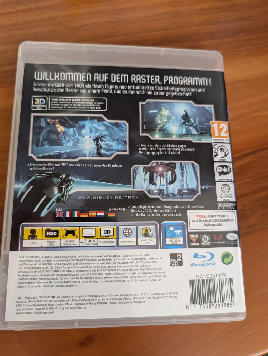 Sony Giochi: Tron Evolution Playstation 3 PS3 Game – Usato da Hünenberg See venduto da SpecialEditionGaming 1