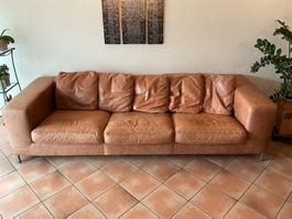 LEDERSOFA SET GROSS, 3ER UND 2 SITZER MACHALKE & MACHALKE