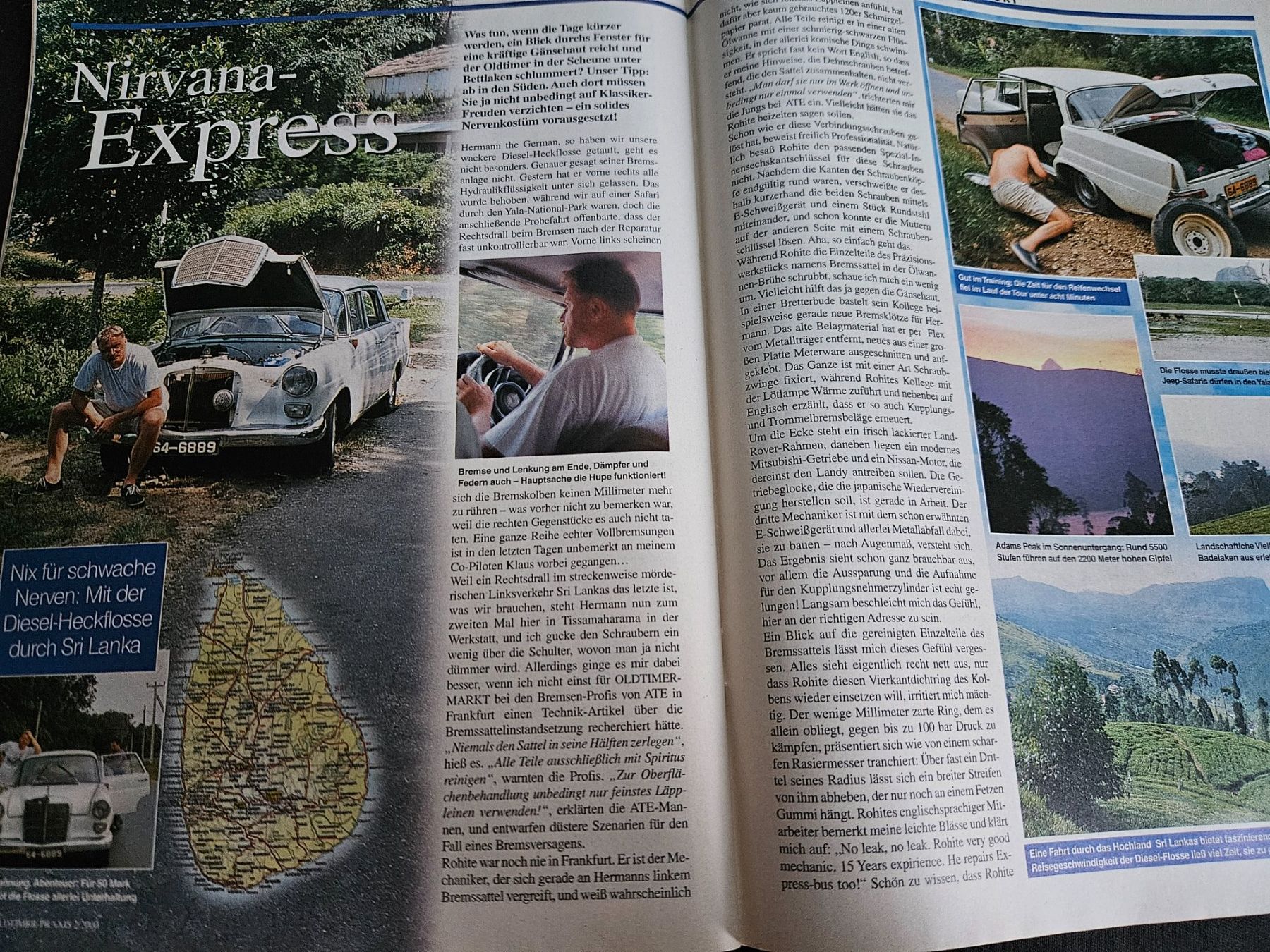Sonstiges Fahrzeugzubehör: Oldtimer Praxis 2/00 Opel Manta BSA Rocket 3 Trident AWO xx – Gebraucht aus Flawil von sr1_f6st 5