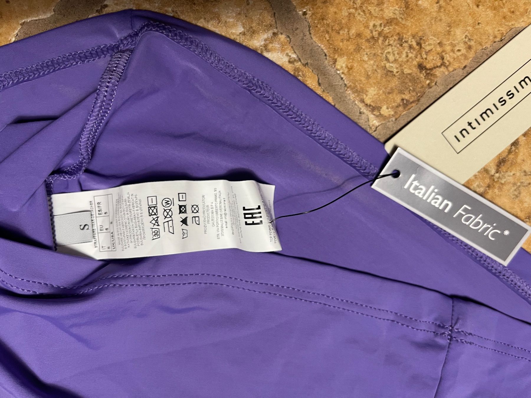 Intimissimi T-shirt: Intimissimi Top  di cotone-viola S/M-nuova – Nuovo e nell'imballaggio originale da Gordevio venduto da LanaZimm 9