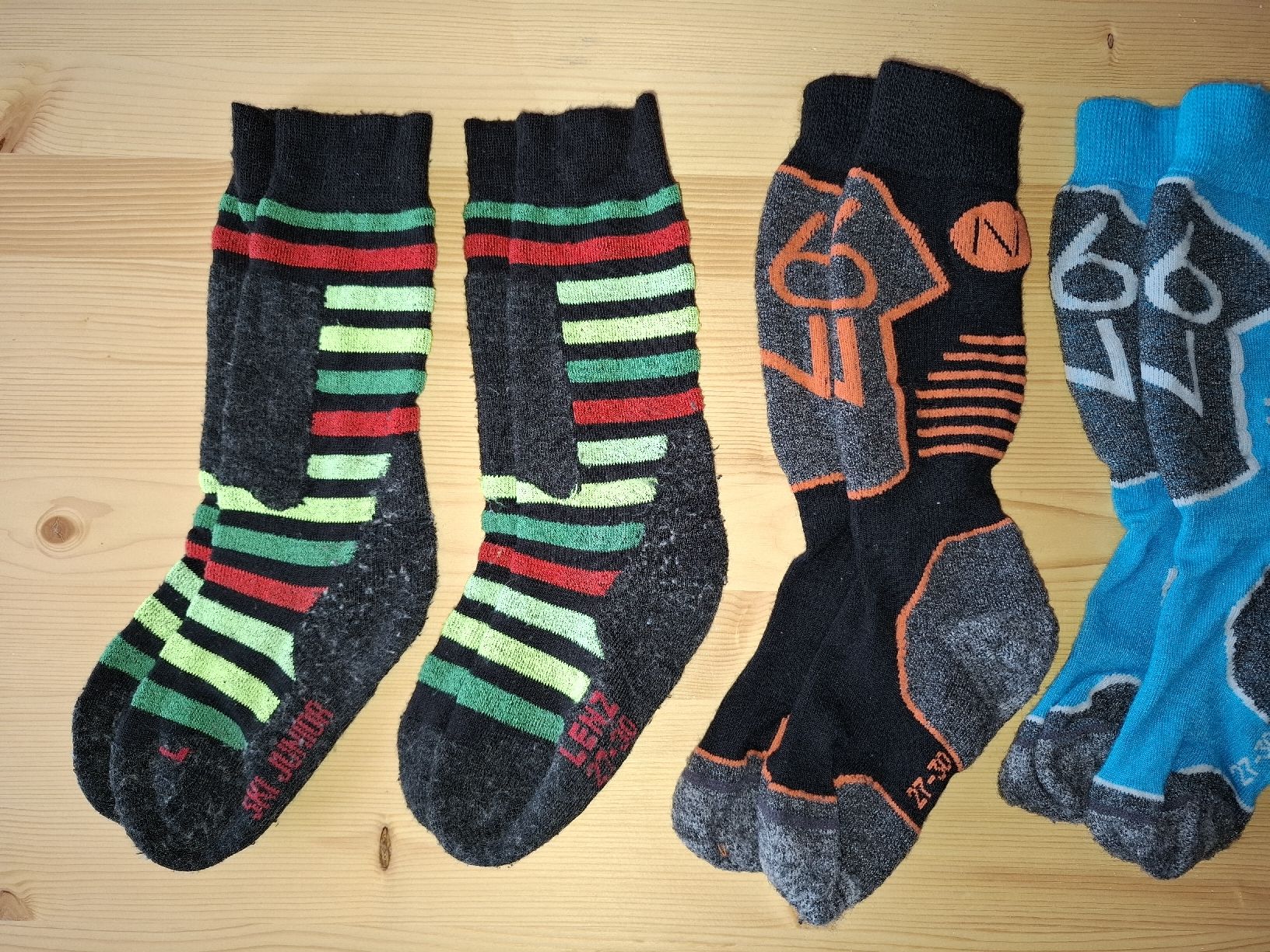 Calze per bambini: Kinder Skisocken/Wandersocken gr.27/30 – Usato da Oberurnen venduto da rotty80 1