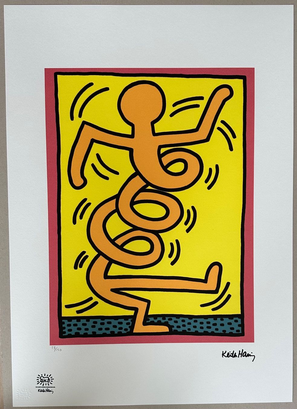 Dipinti: Keith Haring: Montreux Jazz  28/150 – Nuovo (secondo la descrizione) da Meilen venduto da Smgdesign