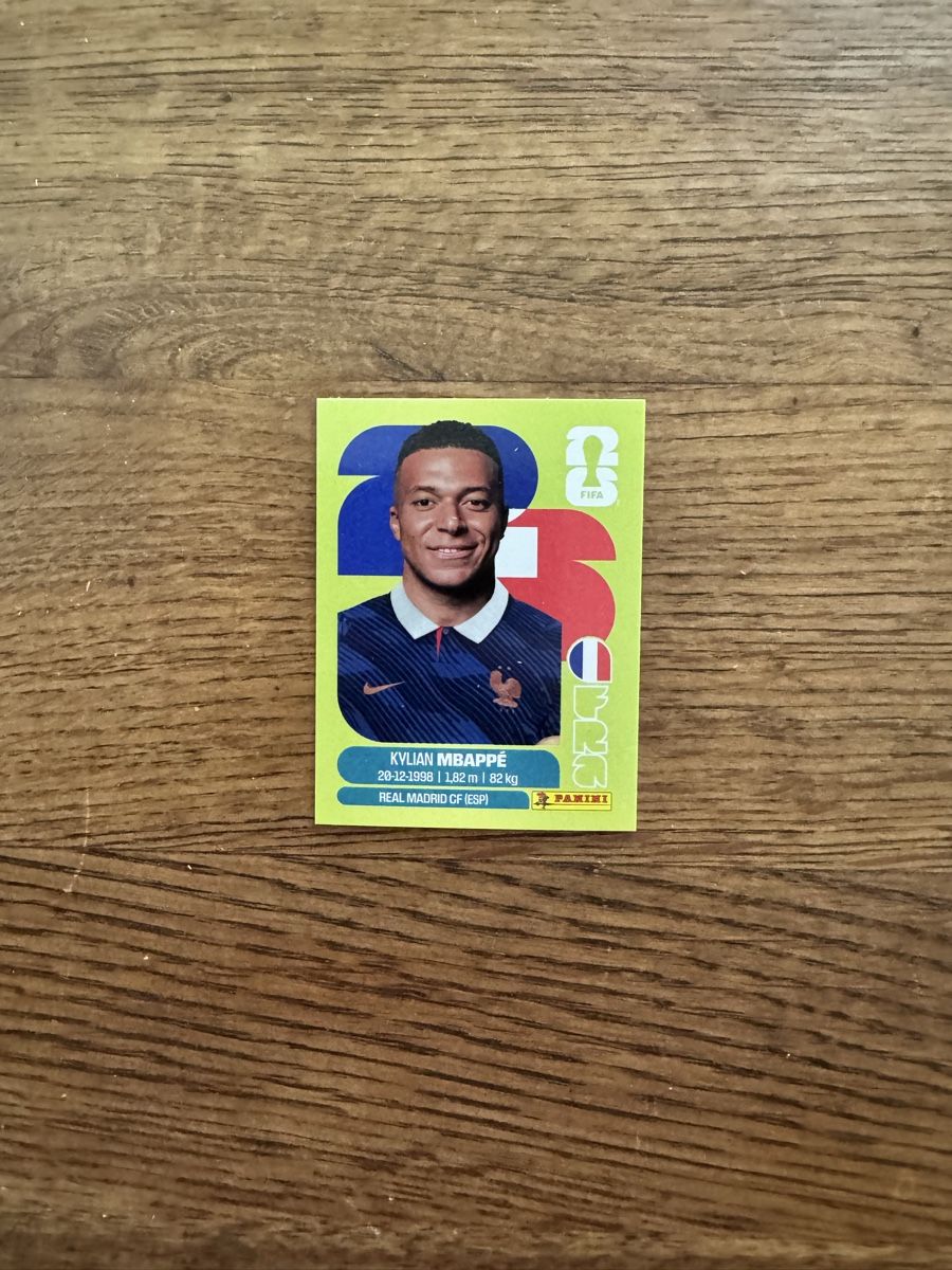 Panini Carte collezionabili: Panini WM 2026 Sticker Kylian Mbappé  – Nuovo (secondo la descrizione) da Emmenbrücke venduto da Lukee1901