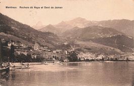 Montreux rochers de naye et dent de Jaman