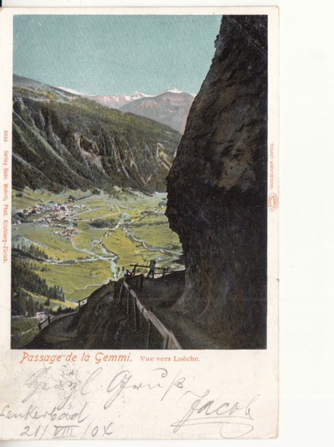 Cartoline postali: Gemmipass 1904 – Usato da Bürglen TG venduto da StampGraf