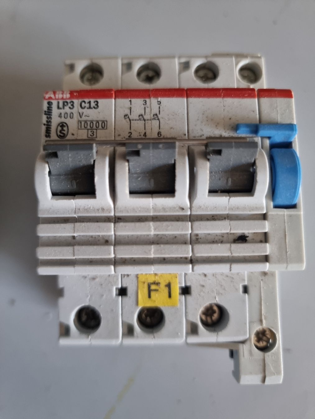 ABB Alimentazione elettrica: abb Fi c13  ls c13 – Usato da Haldi b.Schattdorf venduto da Franz7134 2