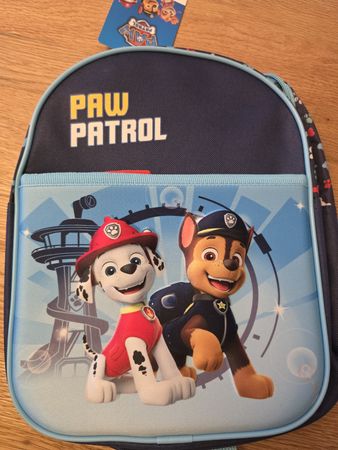 Paw Patrol Kinder Rucksack blau Motiv neu mit Etikett