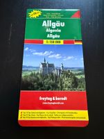 Allgäu Algovia Allgäu 1:150 000 Wanderkarte - wie neu!