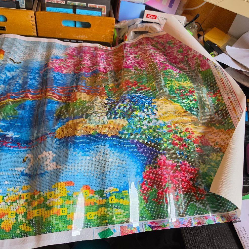 Bastelsets: DIAMOND PAINTING LANDSCHAFTS BILD – Neu und originalverpackt aus Dintikon von bonita099
