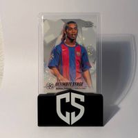 2025 Topps Chrome UEFA Ronaldinho Ultimate Stage Refractor
