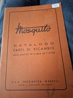 mosquito catalogo parti di ricambio originale oldtimer moped