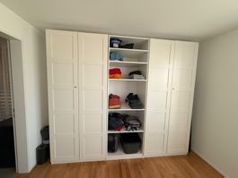 IKEA PAX Kleiderschrank weiss – 275x235x60 cm