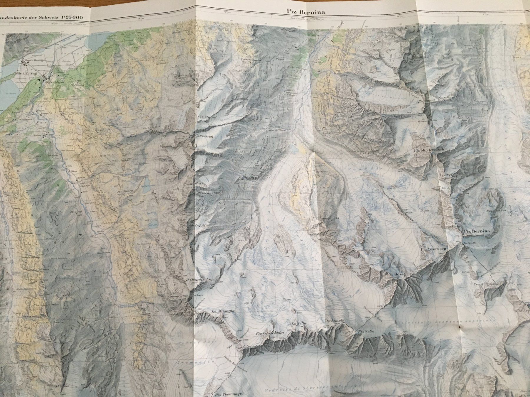 Cartine & Atlanti: Piz Bernina 1 : 25'000 – Usato da Richterswil venduto da solalex 1
