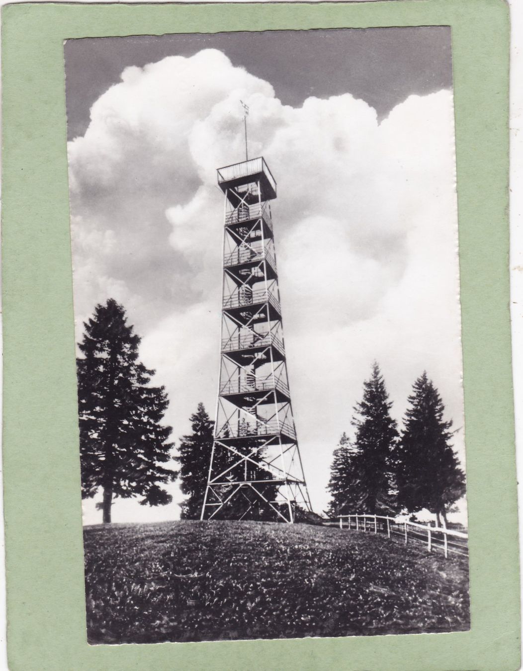 Ansichtskarten: Bachtel Kulm 1957 – Gebraucht aus Herisau von Lisegrat2008